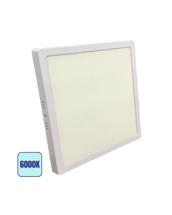 Plafoniera LED 26W Quadrata 28x28 cm - Luce Fredda 6000K, 2600 LM