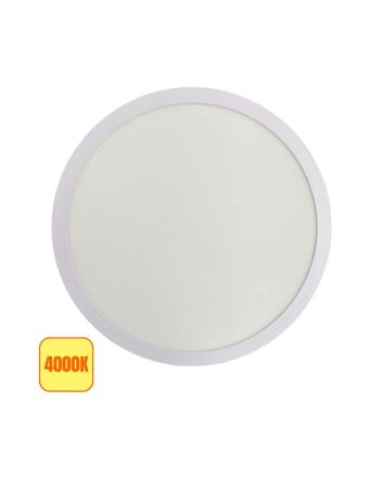 Plafoniera LED 26W Rotonda Ø280mm - Luce Naturale 4000K, 2600 LM
