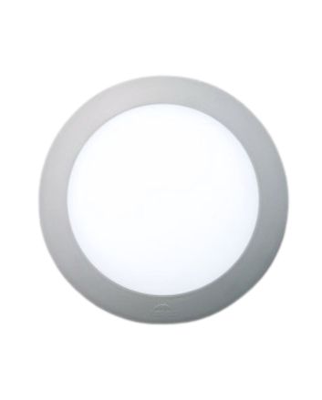 Plafoniera da Esterno Berta E27 IP66 Grigia Opale e Kit di Montaggio