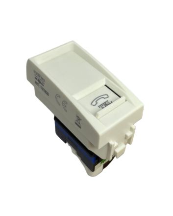 Presa RJ11 Telefonica 4 Pin TOT-828-B per Living Light N4258/11N