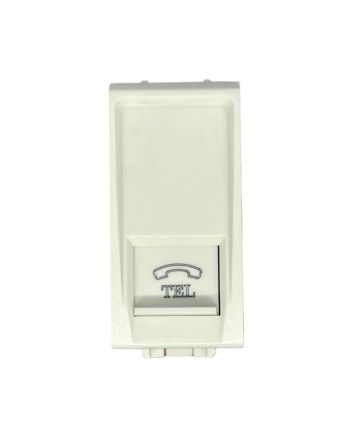Presa RJ11 Telefonica 4 Pin TOT-828-B per Living Light N4258/11N