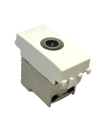 Presa TV Derivata Bianca TOT-626-B Compatibile Vimar Plana