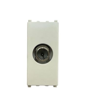 Presa TV Derivata Bianca TOT-626-B Compatibile Vimar Plana