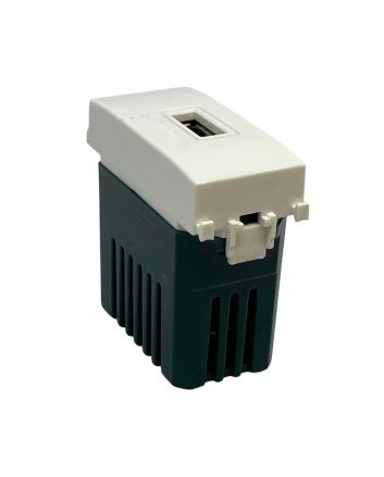 Presa USB 5V Bianca TOT-629-B Compatibile Vimar Plana - Tot Electric