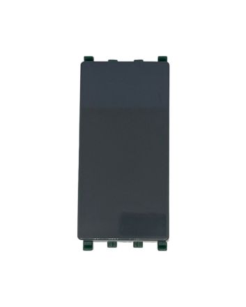 Pulsante Unipolare Compatibile Vimar Plana Antracite - Tot Electric