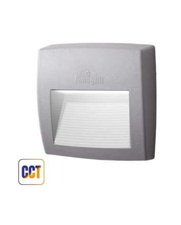 Segnapasso LED R7s CCT IP55 Grigio 15X15 cm Lorenza 150 -  Fumagalli