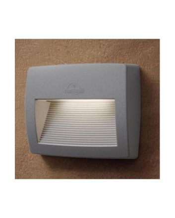 Segnapasso Lorenza 190 LED R7s CCT IP55 Grigio da Esterno - Fumagalli