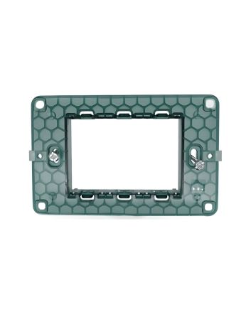 Supporto 3 Posti Compatibile Vimar Plana Z6003 - TOT Electric