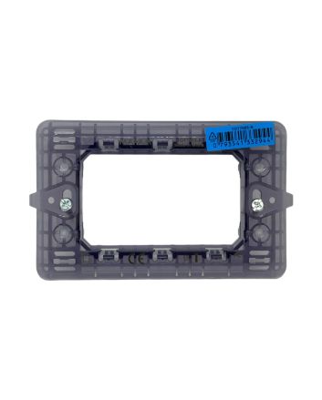 Supporto 3 Posti Compatibile Matix Trasparente Viola Fumé Tot Electric