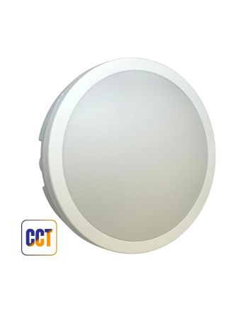 Plafoniera LED 28W Bianca "Tita" Ø200mm IP65 3CCT 2800lm - Mondo LED