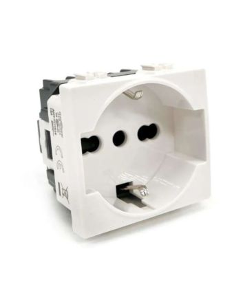 Presa Schuko 16A 250V Compatibile Matix Bianca M514-B - TOT Electric