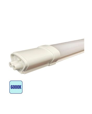 Plafoniera LED 36W 120cm IP65 6000K Luce Fredda - Non Giuntabile