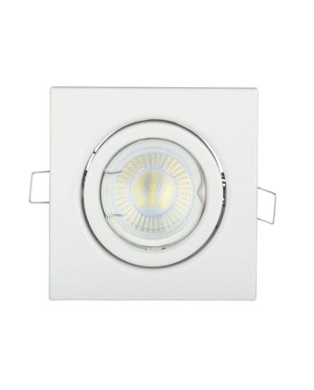 Portafaretto Orientabile Quadrato GU10/MR16 Incasso VT-7227-3472