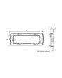 Supporto 7 Posti Blu Bticino LN4707 per Living Light/International