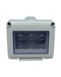 Contenitore Stagno 3 Moduli IP55 con Portella GW27043 - Gewiss