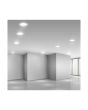 Mini Pannello LED 6W 660lm 3000K Ø120mm Incasso Rotondo - V-TAC