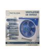 Ventilatore da Tavolo 5 Pale 45W Ø30cm 3 Velocità e Timer - Nataluna