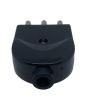 Spina Volante 2P+T 16A Nera - FAEG