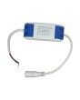 Faretto LED COB Tondo Incasso 12W con Trasformatore - 6000K