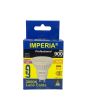 Lampadina LED GU10 9W 3000K 900lm 120° - Imperia