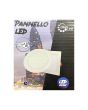 Pannello LED Slim Quadrato 12W Incasso con Trasformatore - 3000K