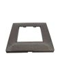 Placca 2 Posti Bronzo M-6002-7 Compatibile Vimar Plana - Tot Electric