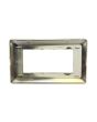 Placca 4 Posti Oro Lucido TOT-M8004-T3 Compatibile Matix Tot Electric