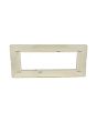 Placca 6 Posti Champagne TOT-M8007-7 Compatibile Matix - Tot Electric