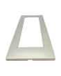 Placca 7 Posti Sabbia M-6007-11 Compatibile Vimar Plana - Tot Electric