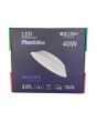 Pannello LED CCT 40W 5600lm Ø225mm UGR<17 IP54 - Olizon