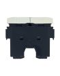 Pulsante Doppio 10A 250V TOT-827-B Compatibile Living Light N4036