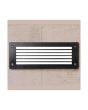 Segnapasso LED E27 Leti 300 GL IP66 Nero per Esterno - Fumagalli