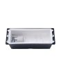 Segnapasso LED E27 Leti 300 GL IP66 Nero per Esterno - Fumagalli