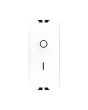 Interruttore Bipolare 16AX 250V TOT-502-B Compatibile Matix Bianco