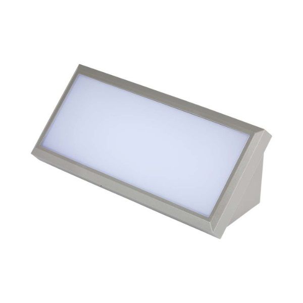 Lampada LED da Muro Angolare 12W Colore Grigio 4000K IP65 - V-Tac In  Vendita Online