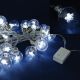 Serie da 20 Lampadine IP44 LED Natale a Forma di Ghiaccio Luce Calda - Nataluna