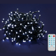 Serie da 500 MiniLucciole LED di Natale con Telecomando - Luce Fredda - 15+3 Mt