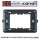 ECL4603F-SUPPORTO 3 POSTI / MODULI PER PLACCHE ELETTROCANALI LIFE