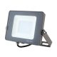 Faro LED 50w Slim SMD IP65 | Grigio - Asia Led - Luce Calda 3000k