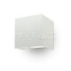 Cubo Led da 6w Esterno Parete - Doppia Luce Regolabile IP65 Bianco 4000k