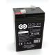 Batteria Ricaricabile al Piombo 6V 4.5AH - Sidium