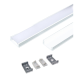 Profilo in Alluminio Bianco per Strip LED 2000 x 23,5 x 9,8mm - V-Tac