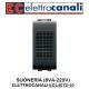 ECL4072-10-SUONERIA (8VA-220V) NERA ELETTROCANALI LIFE