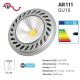 Lampadina Led COB AR111 GU10 220V 16w Grigio 1300lm | Fai