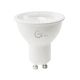 Lampadina LED Gu10 7w SPOT LIGHT Trasparente COB 38° Asia Led Luce Fredda 6000k