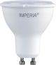 Lampadina LED Spot GU10 7w Cover Opaca 110° 580Lm - Luce Calda 3000k - Imperia