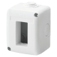 Contenitore Stagno 1 Posto Da Parete Per Moduli System - Grigio - IP40 - Gewiss