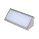 Lampada LED da Muro Angolare 20W Colore Grigio 3000K IP65 - V-Tac