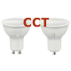 1x Lampadina LED GU10 8,5w CCT - Colore Switchabile 3000K-4000K-6000K Mondo LED