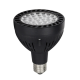 Lampadina LED PAR30 40W Nera - COB SpotLight E27 - IP20 38° Luce Naturale 4500k